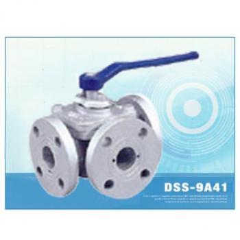 3-WAY TYPE BALL VALVES, FLANGED ENDS
